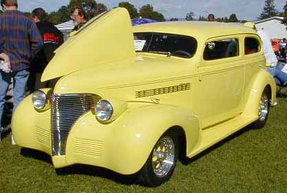 39 Chevy Chopped 2dr Sedan
