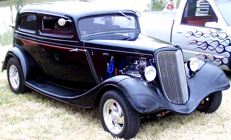 34 Ford Chopped Victoria Sedan