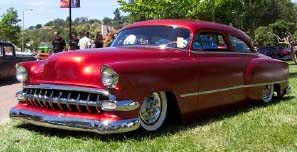 54 Chevy Chopped 2dr Sedan