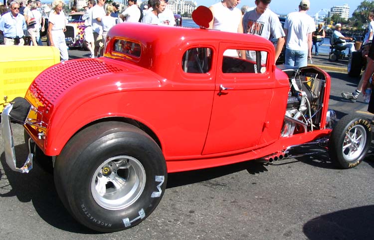 32 Ford Hiboy Chopped 5W Coupe