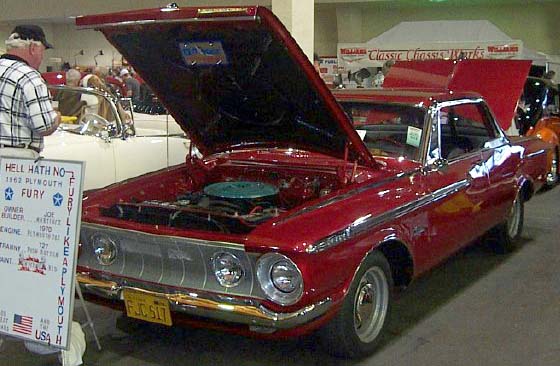62 Plymouth Fury 2dr Hardtop