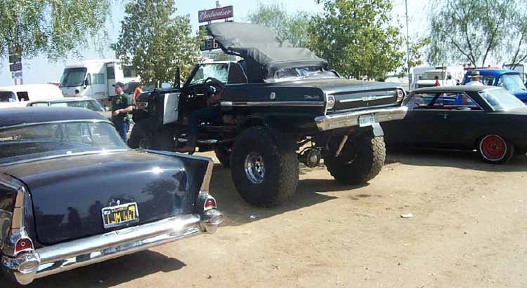 63 Chevy II Nova Convertible Lifted 4x4