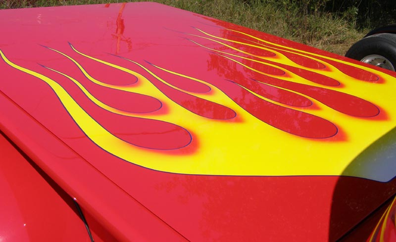 54 Chevy Pickup Detail