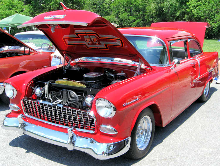55 Chevy 2dr Sedan