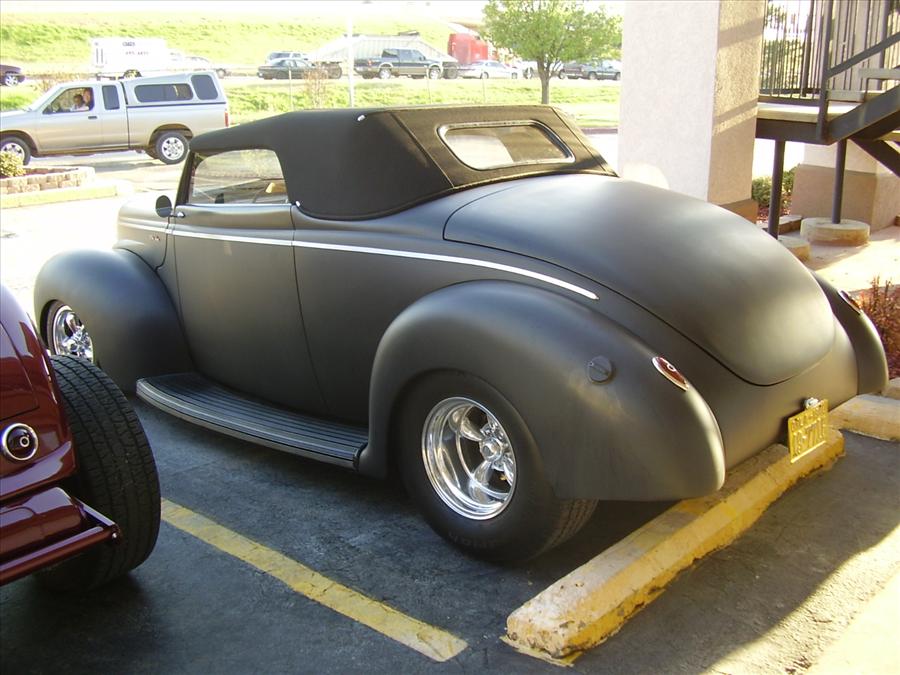40 Ford Deluxe Chopped Convertible