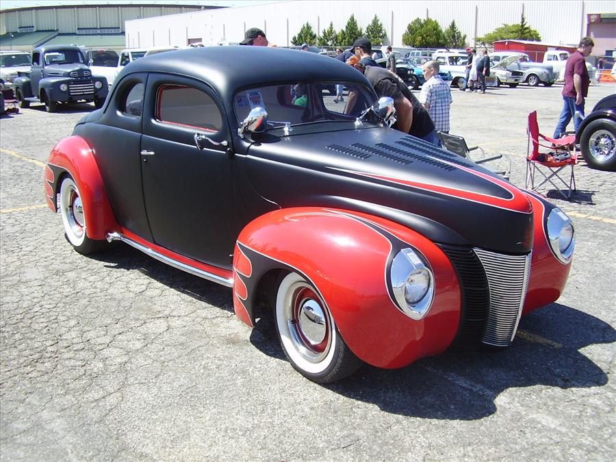 40 Ford Deluxe Chopped Coupe