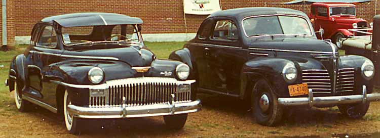 47 Desoto/40 Plymouth Coupes