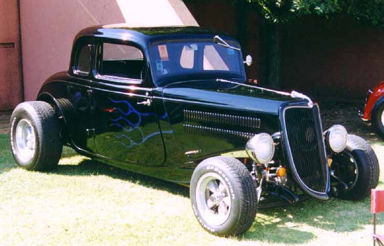 34 Ford 5 Window Hiboy Coupe